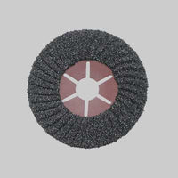 DISCO SEMIFLESSIBILE AL CARBURO DI SILICIO Ø 115x22 mm - grana 24 - 25 pezzi- MOLITAL