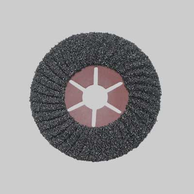 DISCO SEMIFLESSIBILE AL CARBURO DI SILICIO Ø 115x22 mm - grana 36 - 25 pezzi- MOLITAL