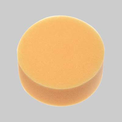 TAMPONE IN SPUGNA CON FISSAGGIO IN VELCRO Ø 125 mm - PG PROFESSIONAL