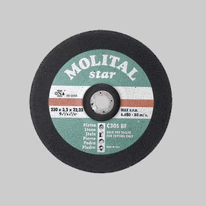 DISCO DA TAGLIO PER MARMO Ø 115x3,0 mm - 50 pezzi- MOLITAL