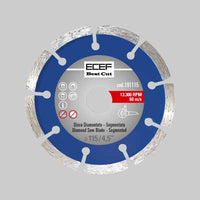 DISCO DIAMANTATO 'UNIVERSALE' SEGMENTATO  Ø 125 mm - ECEF