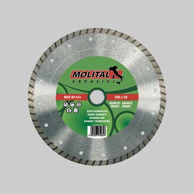 DISCO DIAMANTATO 'GRANITO' MOLITAL Ø 115 mm - MOLITAL