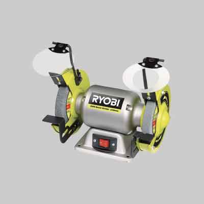 SMERIGLIATRICE DA BANCO 'RBG6G1' RYOBI 250 Watt - RYOBI