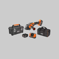 SMERIGLIATRICE ANGOLARE A BATTERIA BRUSHLESS 'BEWS 18-115BLPX2' 18V 5.0Ah - AEG POWERTOOLS