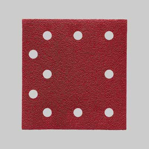 CARTA ABRASIVA CON VELCRO AEG Grana 80 - confezione 10 pezzi - AEG POWERTOOLS