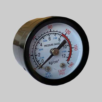 MANOMETRO DI RICAMBIO PER COMPRESSORE 6 LT  40 mm - per codice 0077002 - CARDINALE