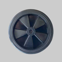 RUOTE DI RICAMBIO PER COMPRESSORE 24 LT  SILENZIATO Ø 150 mm - per codice 0077402 - CARDINALE