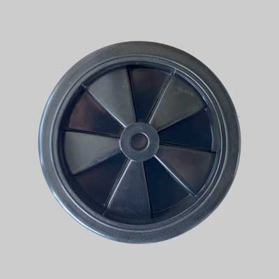 RUOTE DI RICAMBIO PER COMPRESSORE 24 LT  SILENZIATO Ø 150 mm - per codice 0077402 - CARDINALE