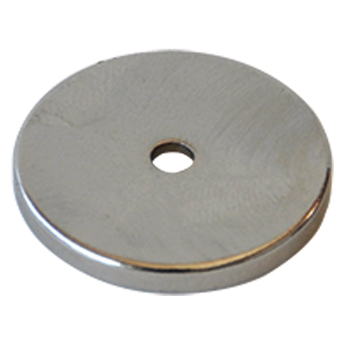 BOTTONE MAGNETICO CON FORO SVASATO Ã? mm 25 - forza 12 kg- 10 pezzi