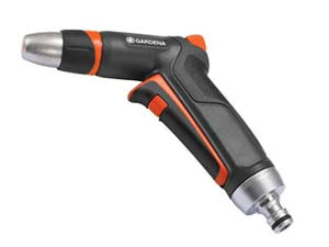 IDROPISTOLA A LANCIA A IMPULSI IN METALLO CON INNESTO RAPIDO- - in blister (18305-20) - 1 blister GARDENA