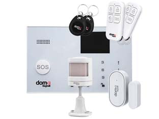 KIT DI ALLARME WIRELESS WIFI/GSM PRONTO ALL'USO DOME    BEGHELLI