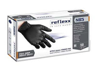 GUANTO IN NITRILE GRIP 3D GR.8,4 SENZA POLVERE NERO- - tg.L in conf. da 50 pz. - 2 pezzi