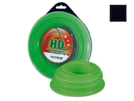 FILO NYLON QUADRO PROFESSIONALE PER DECESPUGLIATORE- - mm.3,3 in matassa mt.12 - 1 blister