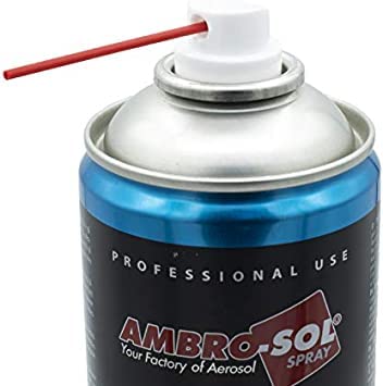 Ambro-Sol P301 Sciogli Silicone, Rimuove il Silicone e Relativi Residui senza Aggredire le Superfici e senza Opacizzarle, Agisce Rapidamente, Bomboletta Spray in Banda Stagnata Riciclabile 400 ml
