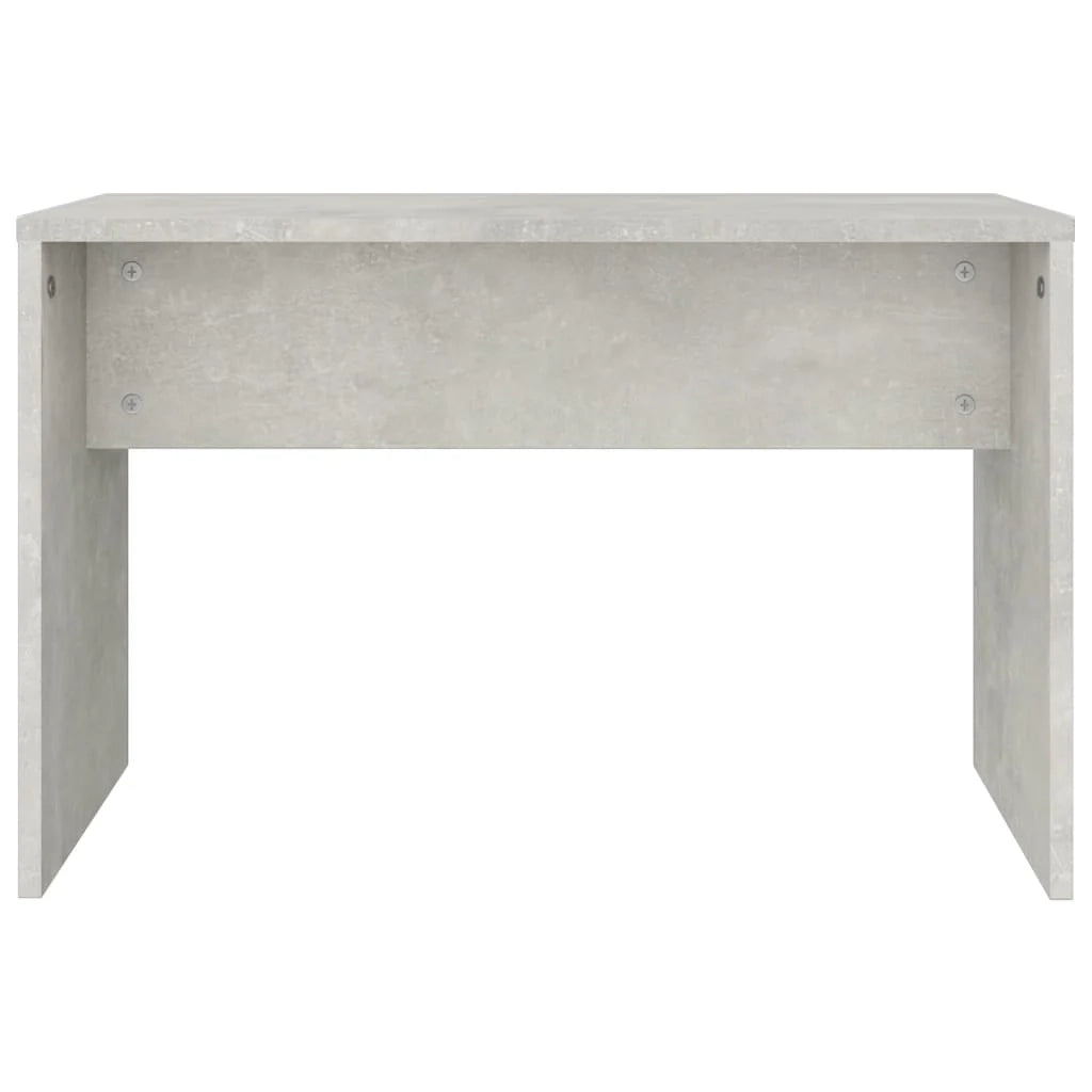 Set da toeletta dal design contemporaneo 74,5 x 40 x 141 cm grigio cemento 02_0006293