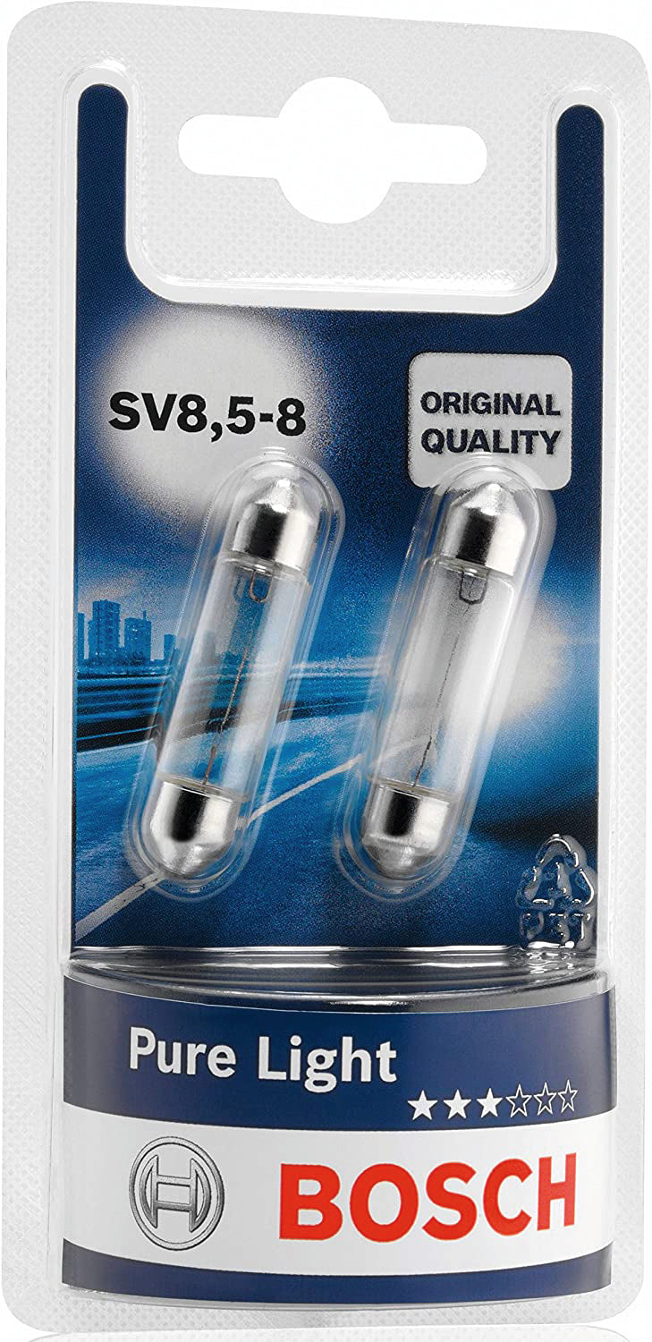 Bosch 2 LAMPADINE ABITACOLO 'K10W'