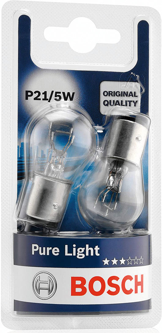 Bosch 2 LAMPADINE FARO POSTERIORE  'P21/5W'
