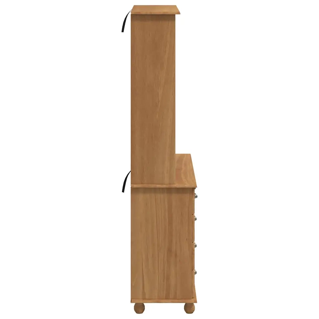 Gabbia ASKIM Cera di Miele 91 x 40 x 184 cm Pino massello 3334642
