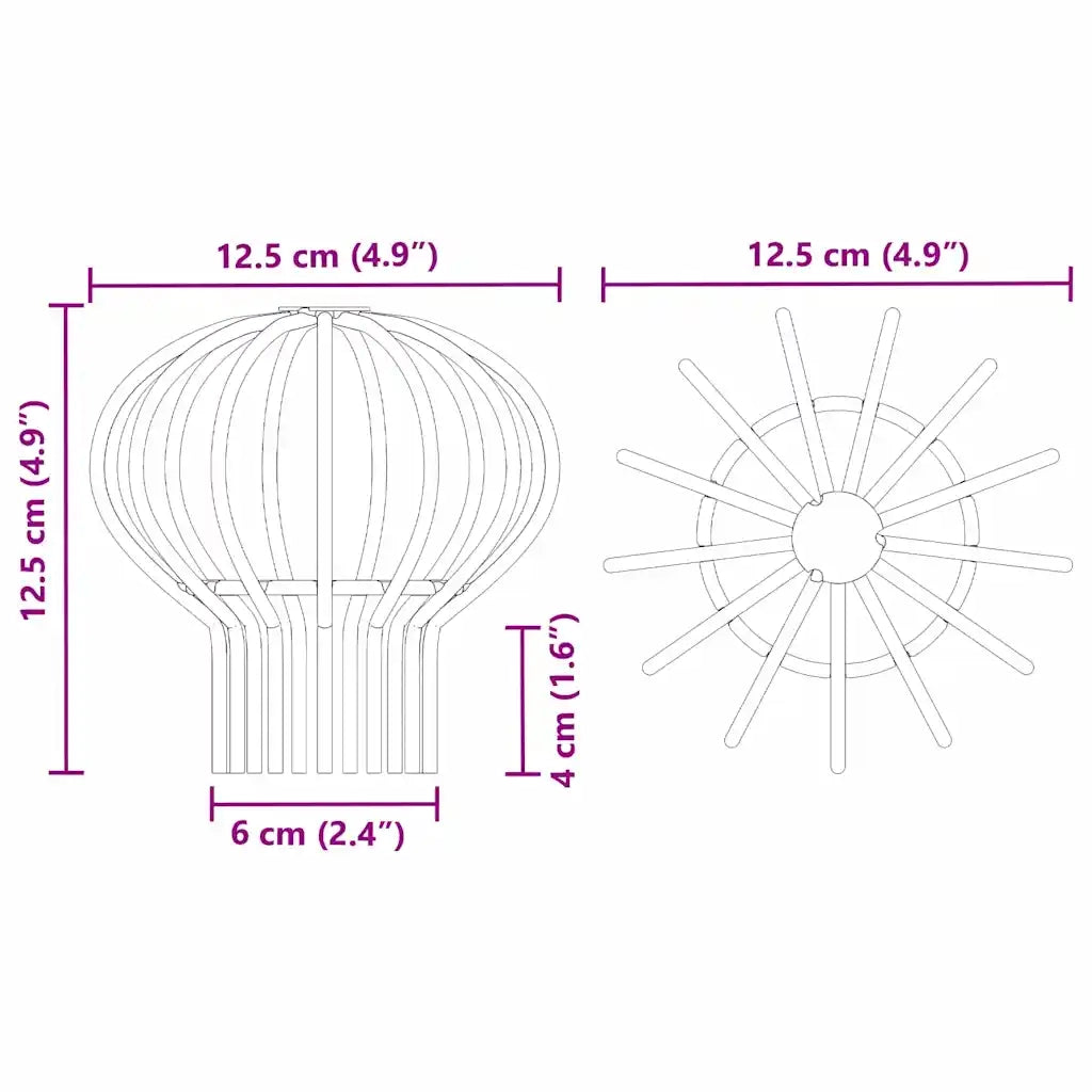 Protezione Foglie per Grondaia 8 pcs Argento 75 mm 42019387