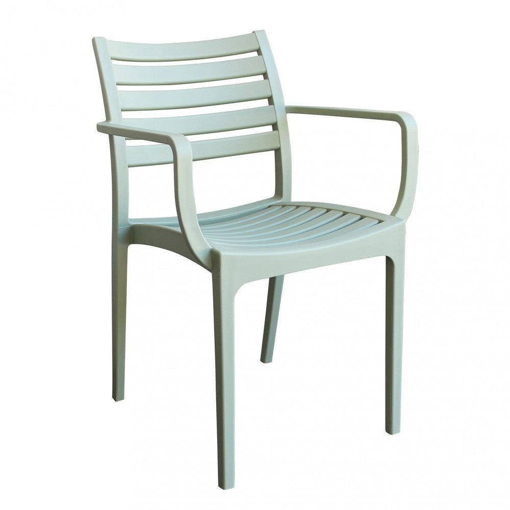 Poltrona Eveline 58,5x55,2x84 cm  in Polipropilene Verde