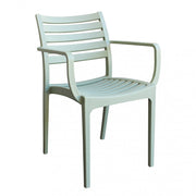 Poltrona Eveline 58,5x55,2x84 cm  in Polipropilene Verde