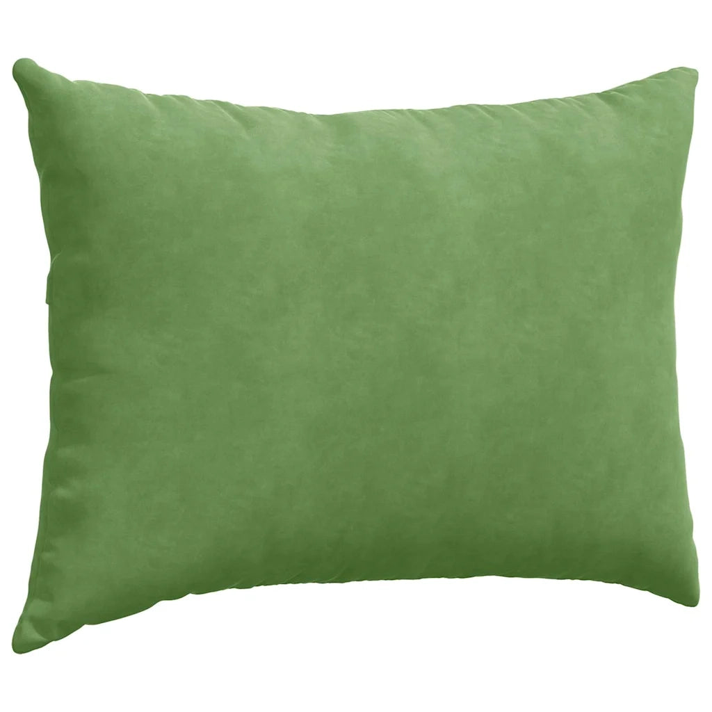 Cuscini da Divano 2 pz-Set di 2 Cuscini per Sofa Verde chiaro 70 x 50 cm