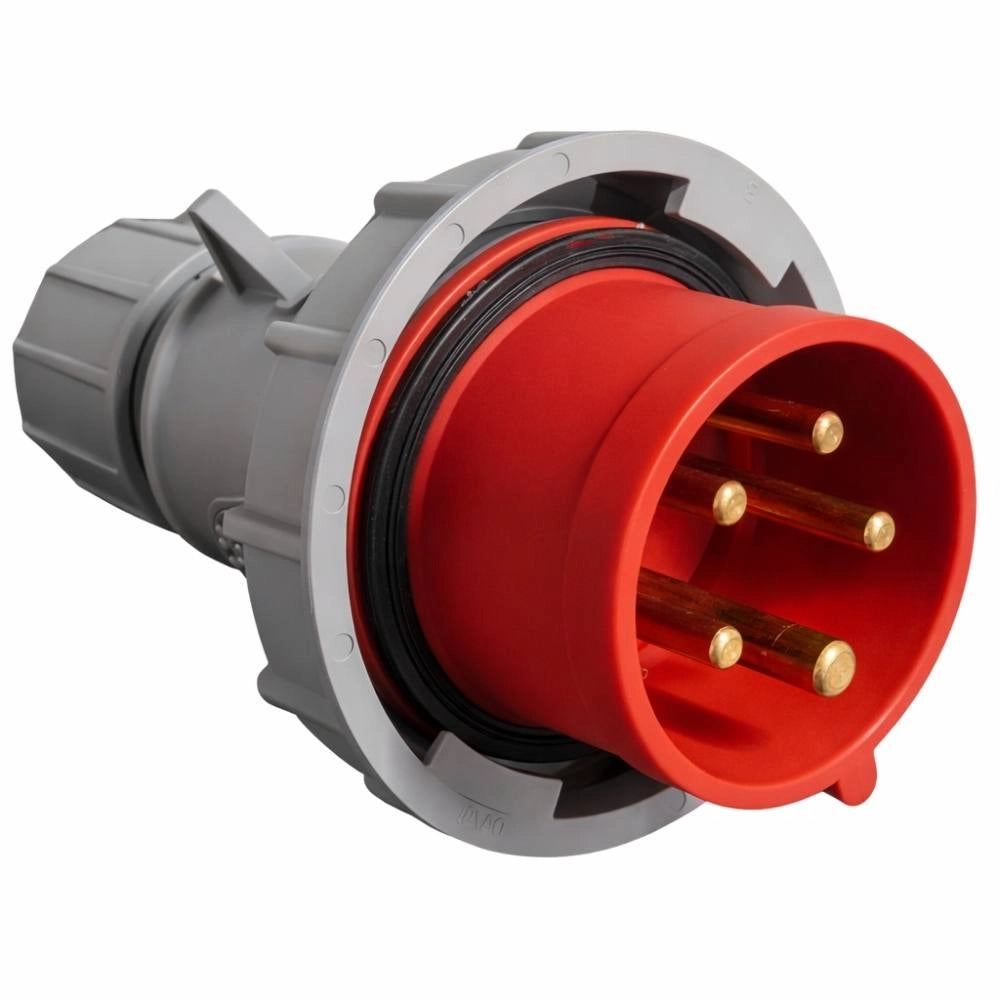 Spina industriale ecova ip67 3p+n+t 415v per impianti e cantieri *** ampere 16 ampere, confezione 1