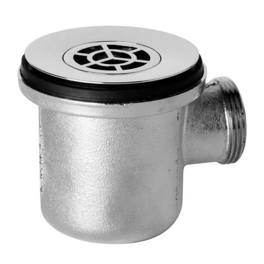 PILETTA SIFONATA IN OTTONE PER PIATTI DOCCIA Ø80 C/CODOLO Ø32   OMP