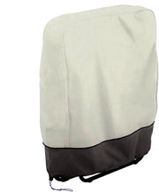 Ombrellone per sedia da giardino - Copertura per sedia da giardino Oxford - Impermeabile e protettivo dal sole - Stoffa impermeabile - Beige e marrone - Inclusa tasca di stoccaggio