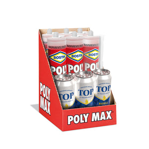 BOSTIK POLYMAX EXPO CRISTAL EXPRESS 6 CART+3 BIRRE- 1,0 confezione