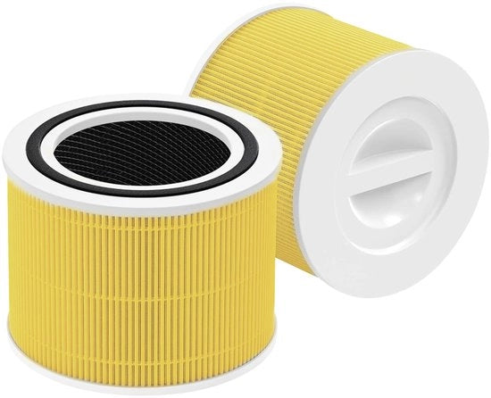 Set di sostituzione filtro 2-3 in 1 H13 HEPA - filtro attivo carbone - filtro prefiltrante - compatibile con Levoit Core 300/300S - rimuove il 99,7% delle inquinanti atmosferici - filtro per l'aria
