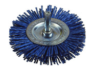 SPAZZOLA CIRCOLARE IN NYLON ABRASIVO BLU- - ø mm.75 PG 497.10 - 1 blister PG