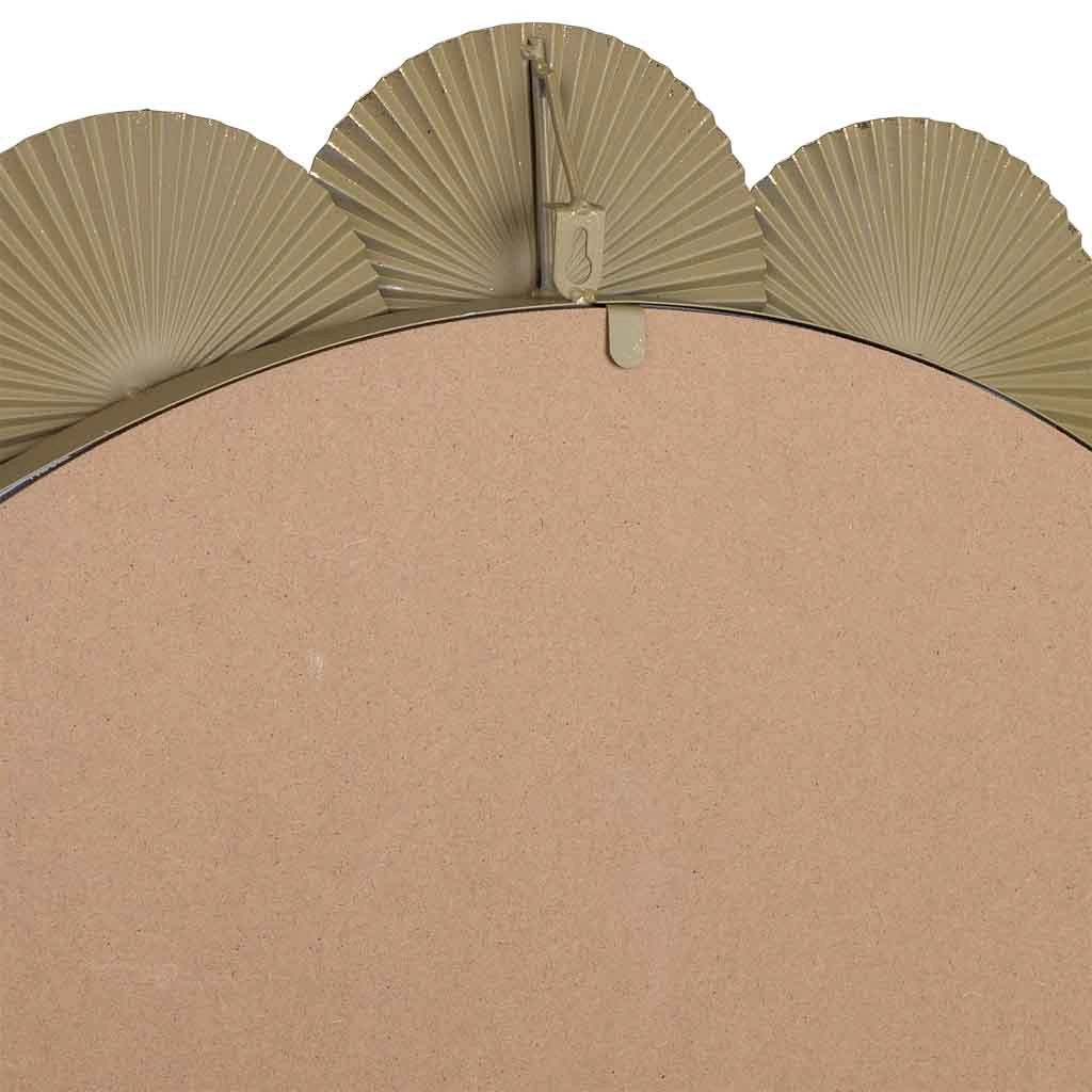 Specchio da parete in metallo 90x90x03h cm