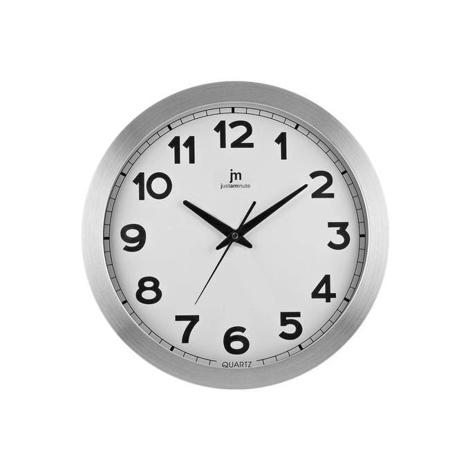 Lowell Orologio da Parete 38cm in Alluminio Satinato