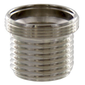 RACCORDO OTTONE CROMATO FILETTATO 24X1M-1/2M- CHINA GUANGZHOU 6010- 10,0 pz