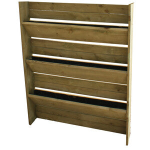 ORTO PENSILE IN LEGNO A PARETE 80X17XH120 CM- ALCE SRL- 1,0 pz