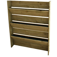 ORTO PENSILE IN LEGNO A PARETE 80X17XH120 CM- ALCE SRL- 1,0 pz