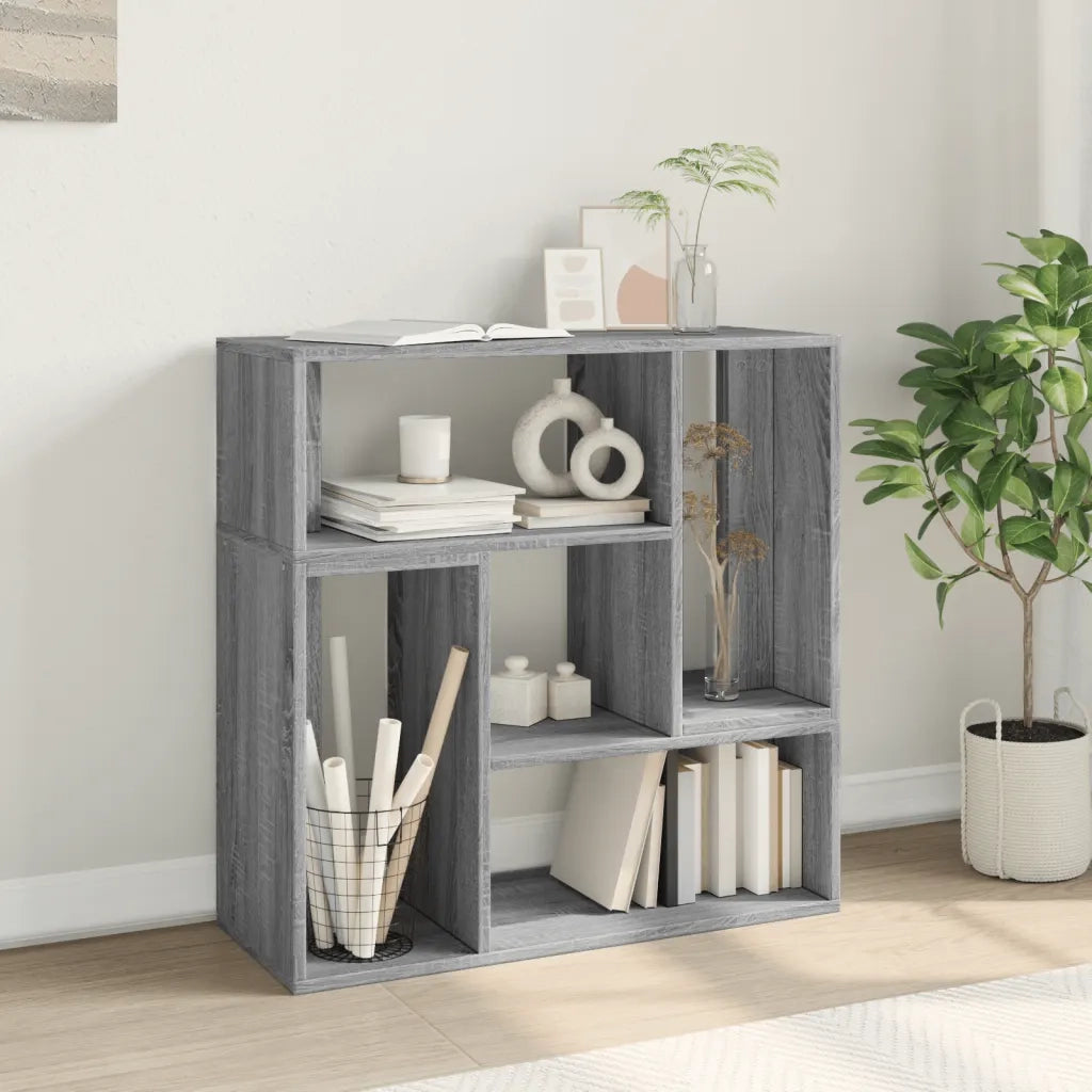 Mobili TV 2 pz Grigio Sonoma 75x30x50 cm in Legno Multistrato 840791