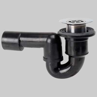 SIFONE PER SCARICO DOCCIA ISPEZIONABILE  Ø 40  50     OLIVER INTERNATIONAL