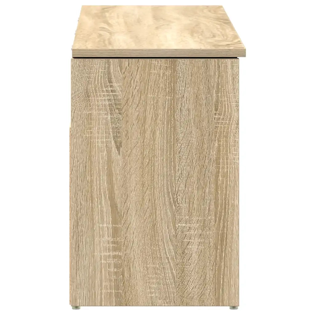 Scarpiera Rovere Sonoma 102x30,5x45 cm in Legno Multistrato 859138