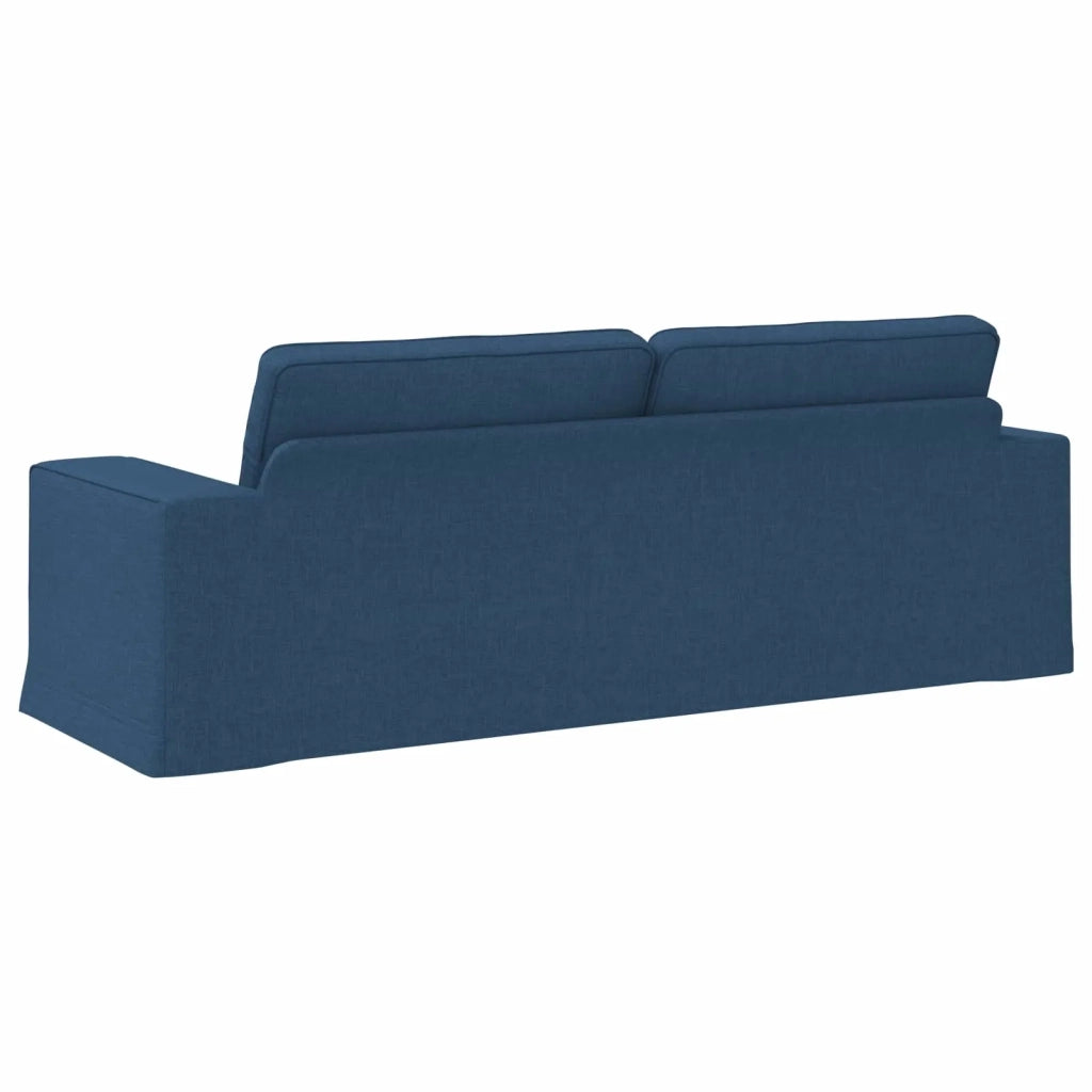 Divano Blu 222 x 80 x 82 cm Tessuto 42024403