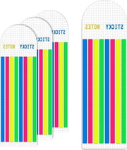 Stilo per segnalare pagine - 640 pezzi - Translucido - Per annotazioni di libro - Indice nota - Ufficio scolastico.
