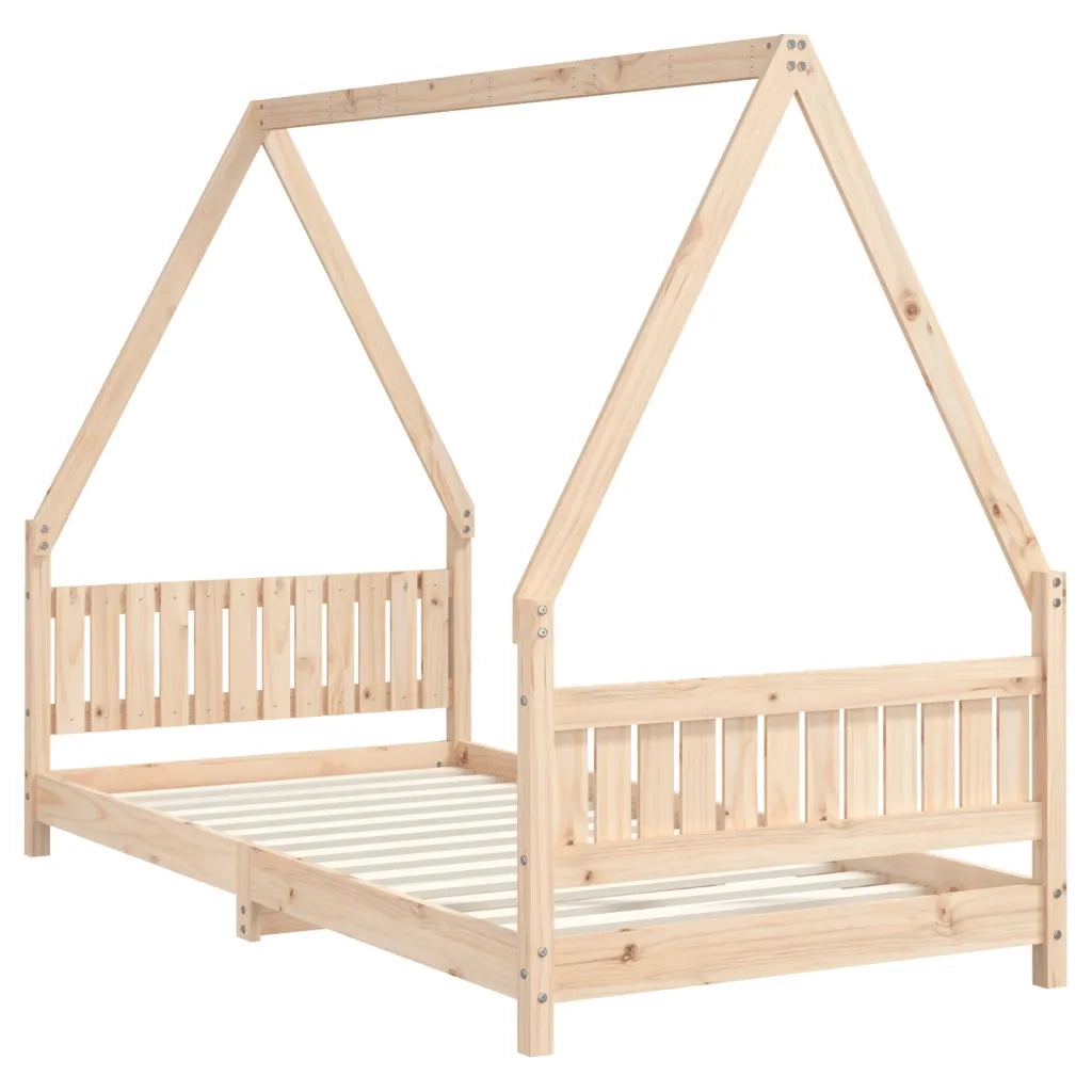 Giroletto per Bambini 90x190 cm in Legno Massello di Pino 834507