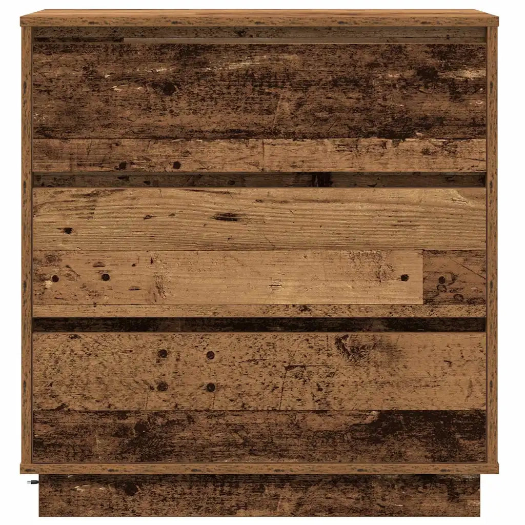 Armadio da Notte con cassetto Legno vecchio 71 x 34,5 x 75 cm 869640