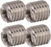 Set di 10 Stuvi per Fissaggio in Acciaio Inossidabile - M5x0,8 Mm/M10x1,5 Mm - 10 Mm di Lunghezza - Fissaggi con Boccole - Riparazione di Cavi - Bocchelli con Boccole