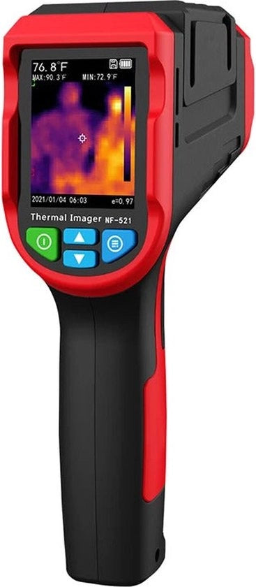 Camera termica - 340x240 Risoluzione - 1024 Pixel Sensore - Detector di calore per pavimenti Termometro - Nero