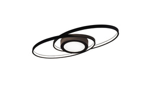 Plafoniera da Interno a LED in Metallo Antracite