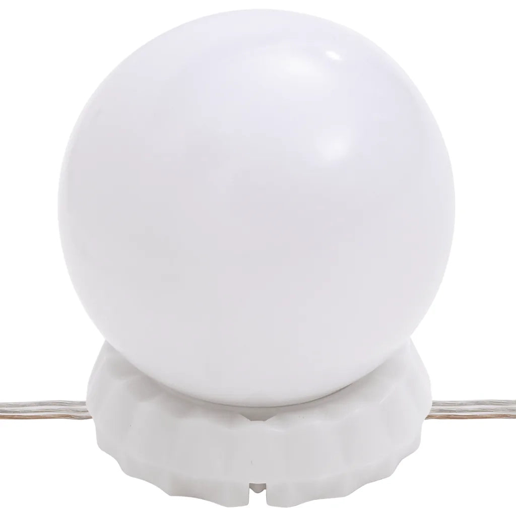 Specchio da Parete con Luci LED 30x100 cm Vetro Rettangolare 3189151