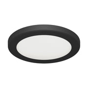 Plafoniera LED Struhm OLGA tonda 22cm nera 18W CCT