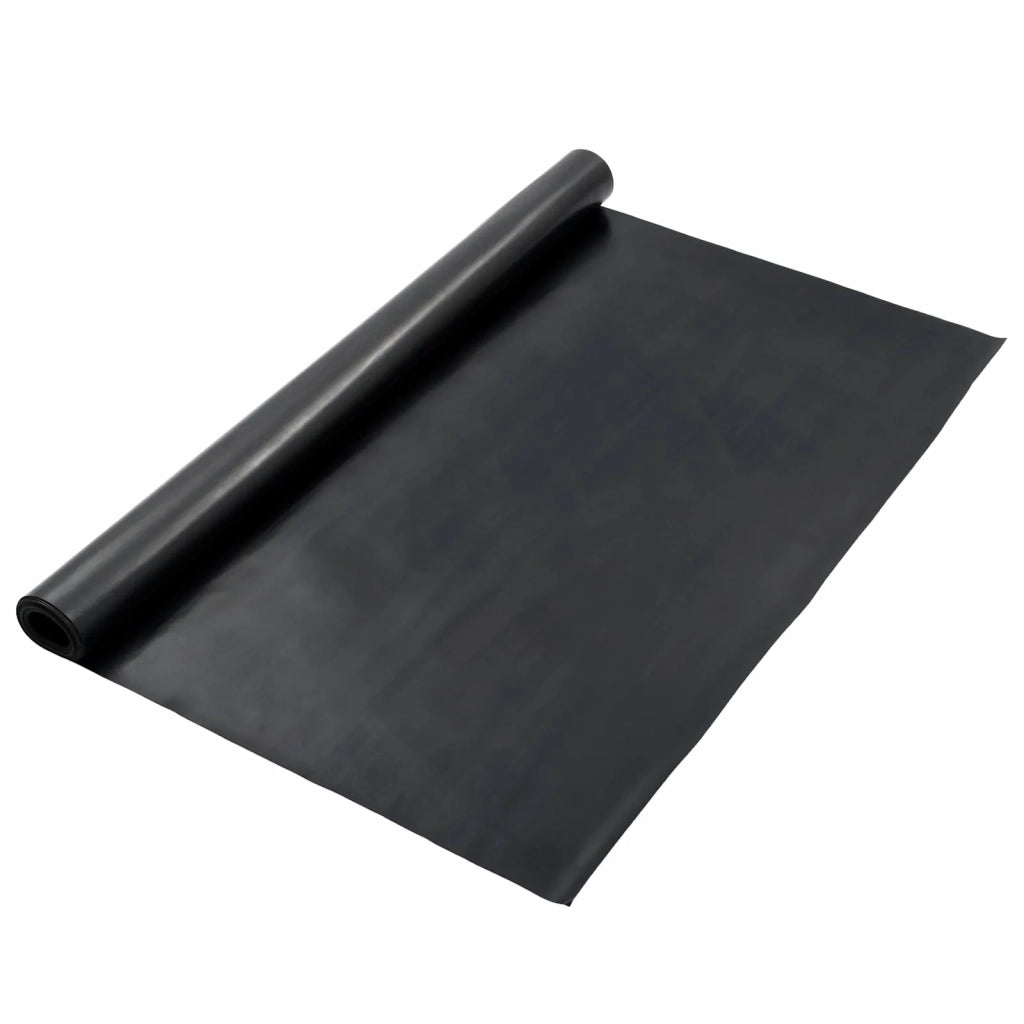 Tappeto per pavimento Nero 1,2 x 2 m Gomma